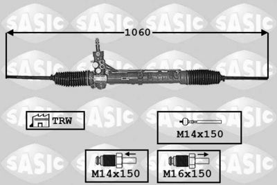 Stūres mehānisms SASIC 7006053