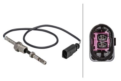 Датчик, температура выхлопных газов HELLA 6PT 358 181-291