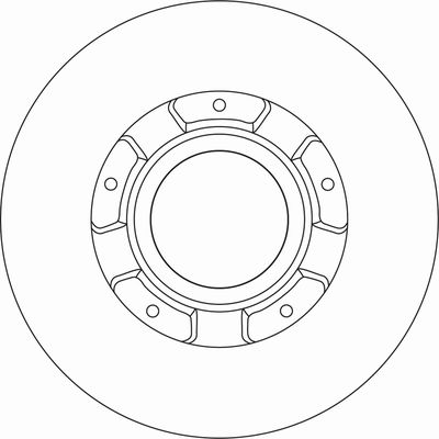 Тормозной диск TRW DF6963S