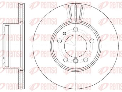 Тормозной диск REMSA 6348.10