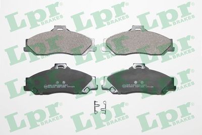 Комплект тормозных колодок, дисковый тормоз LPR 05P1355