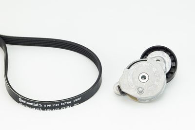 Ķīļrievu siksnu komplekts CONTINENTAL CTAM 5PK1121 EXTRA K1