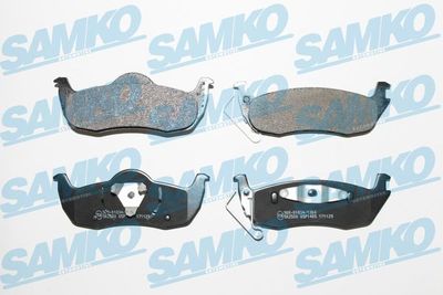 Комплект тормозных колодок, дисковый тормоз SAMKO 5SP1405
