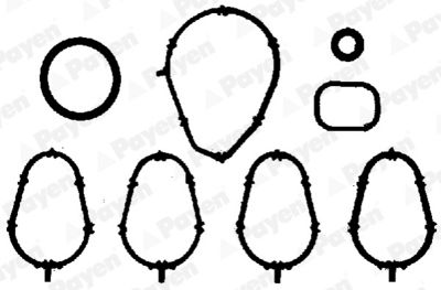 Комплект прокладок, впускной коллектор PAYEN JA5010