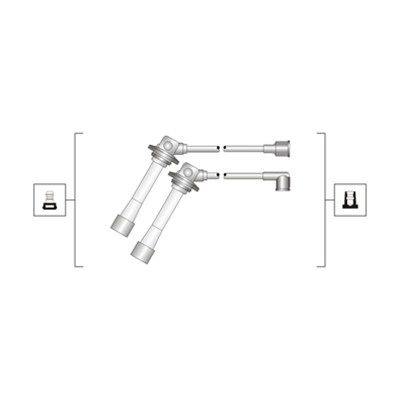 Augstsprieguma vadu komplekts MAGNETI MARELLI 941319170083