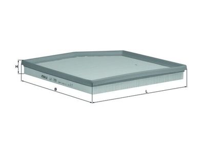 Воздушный фильтр MAHLE LX 1791