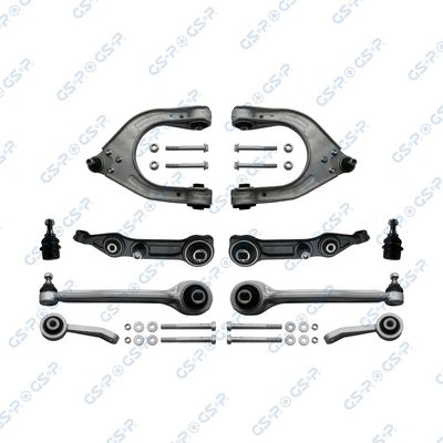 Ремкомплект, поперечный рычаг подвески GSP S990007SK