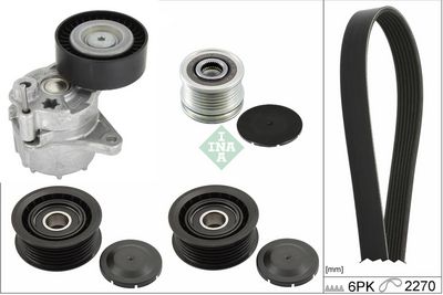 Ķīļrievu siksnu komplekts Schaeffler INA 529 0449 20
