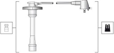 Augstsprieguma vadu komplekts MAGNETI MARELLI 941318111274