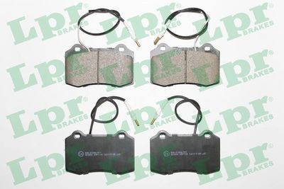 Комплект тормозных колодок, дисковый тормоз LPR 05P1141