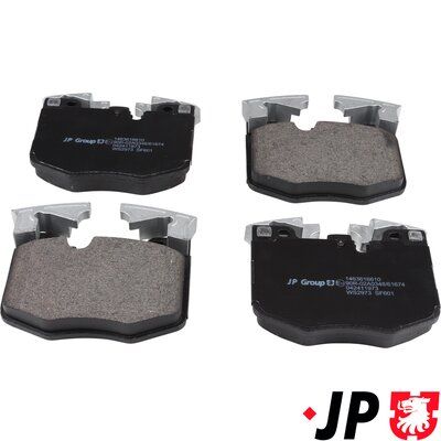 Комплект тормозных колодок, дисковый тормоз JP GROUP 1463616610