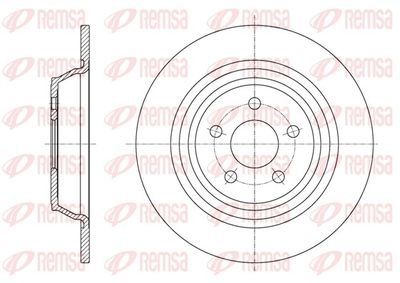 Тормозной диск REMSA 61604.00
