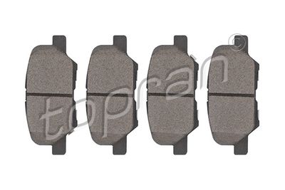 Bremžu uzliku kompl., Disku bremzes TOPRAN 723 930