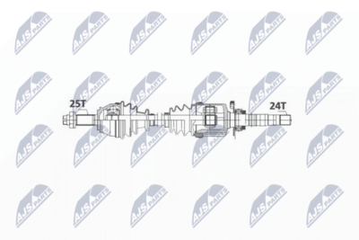 Приводной вал NTY NPW-FT-017