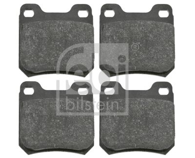 Комплект тормозных колодок, дисковый тормоз FEBI BILSTEIN 16155