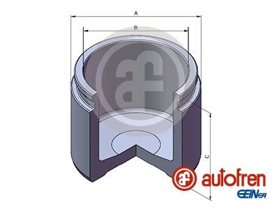AUTOFREN SEINSA D025820 Virzulis, Bremžu suports