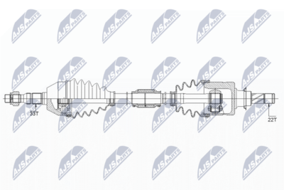 Приводной вал NTY NPW-PL-093