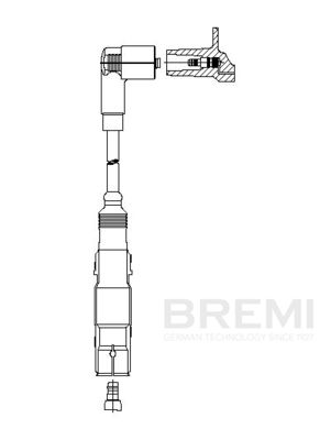 Провод зажигания BREMI 104/98