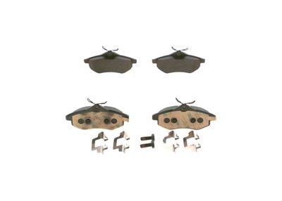 Bremžu uzliku kompl., Disku bremzes BOSCH 0 986 494 262