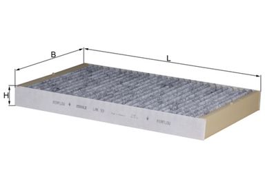 Фильтр, воздух во внутренном пространстве MAHLE LAK 93