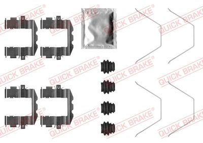 Piederumu komplekts, Disku bremžu uzlikas QUICK BRAKE 109-0057