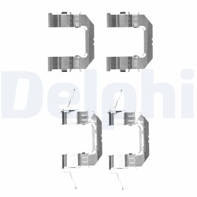 Piederumu komplekts, Disku bremžu uzlikas DELPHI LX0529
