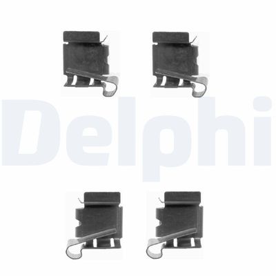 Piederumu komplekts, Disku bremžu uzlikas DELPHI LX0390