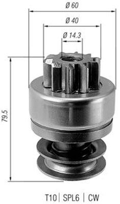 Zobrats, Starteris MAGNETI MARELLI 940113020442