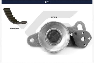 Zobsiksnas komplekts HUTCHINSON KH 11