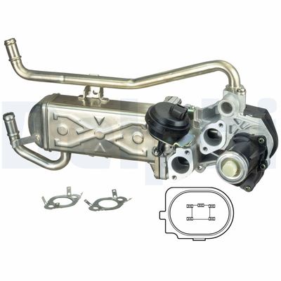 Клапан возврата ОГ DELPHI EG10432-12B1