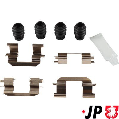 Комплектующие, колодки дискового тормоза JP GROUP 1264003910
