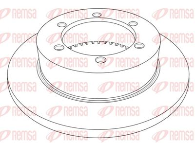 Bremžu diski REMSA NCA1214.10