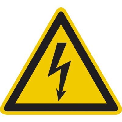 Brīdinājuma zīme, elektriskais spriegums KS TOOLS 917.3898