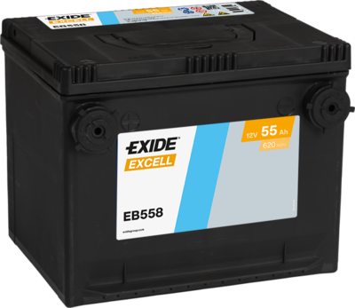 Startera akumulatoru baterija EXIDE EB558