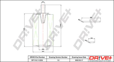 Масляный фильтр Dr!ve+ DP1110.11.0235