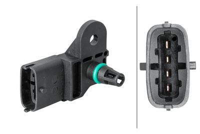 Датчик, давление наддува HELLA 6PP009400951