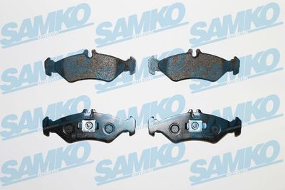 Комплект тормозных колодок, дисковый тормоз SAMKO 5SP609