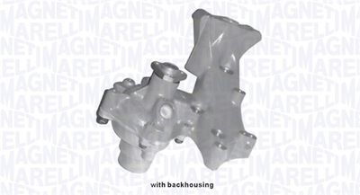 Водяной насос, охлаждение двигателя MAGNETI MARELLI 352316170350