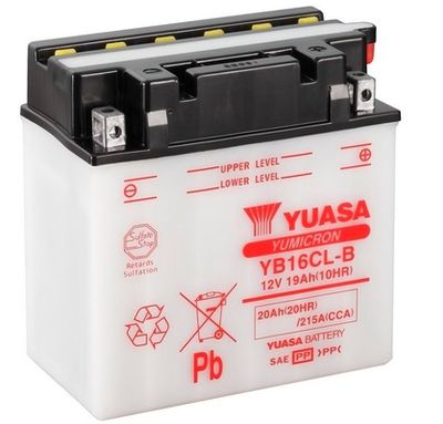 Startera akumulatoru baterija YUASA YB16CL-B