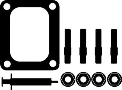 Монтажный комплект, компрессор MAHLE 009 TA 17011 000