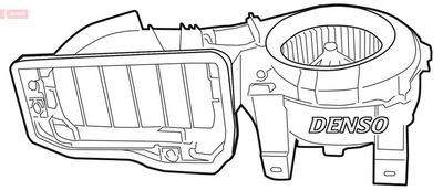 Вентилятор салона DENSO DEA23001