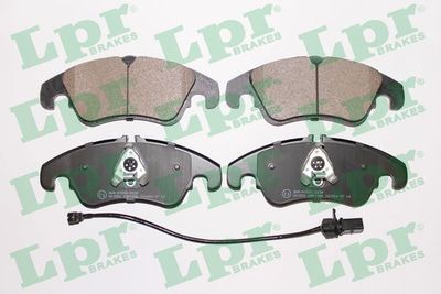 Комплект тормозных колодок, дисковый тормоз LPR 05P1420A