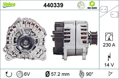 Ģenerators VALEO 440339