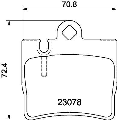 Bremžu uzliku kompl., Disku bremzes HELLA PAGID 8DB 355 008-711