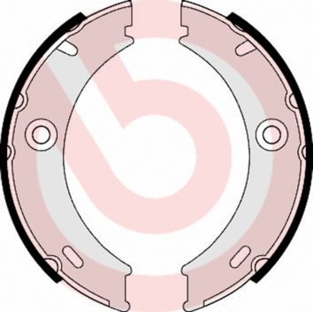 Bremžu loku kompl., Stāvbremze BREMBO S 50 513