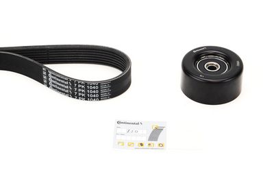 Ķīļrievu siksnu komplekts CONTINENTAL CTAM 7PK1040K1
