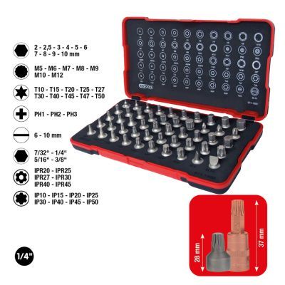KS TOOLS 9111850 Muciņatslēgu komplekts