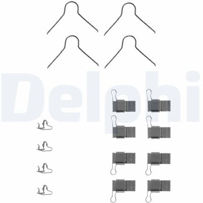 Piederumu komplekts, Disku bremžu uzlikas DELPHI LX0131