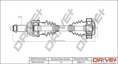Приводной вал Dr!ve+ DP2110.10.0127