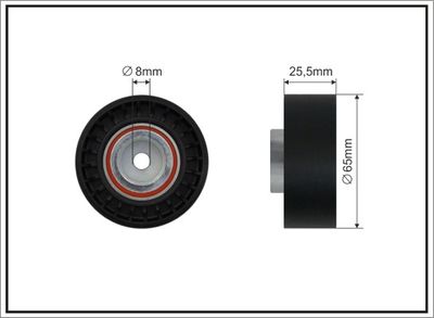 Parazīt-/Vadrullītis, Ķīļrievu siksna CAFFARO 05-06